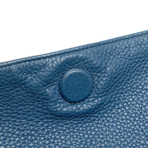 GUCCI Blue Leather Shoulder Bag - Picture 9 of 16